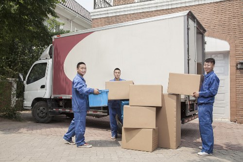 House removalists preparing a residential move in Silvertown