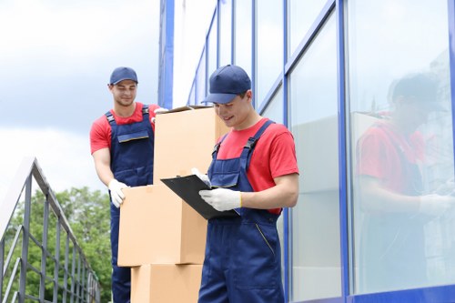 Removal team supporting a home move in Silvertown