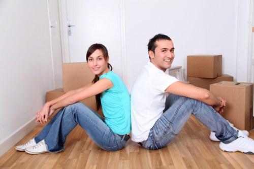 Local van transport for flats and businesses in Silvertown