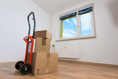 A local van ready for a small move or furniture collection in Silvertown